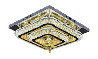 Plafondlamp led goud 45x45cm